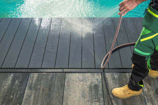 Pressure Washing Brick in White Bear Lake, MN